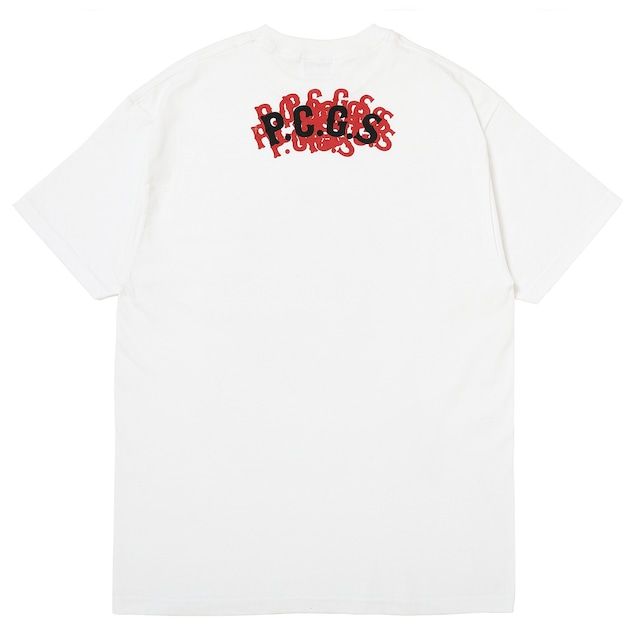 DEVIL FACE TEE / WHITE / プリントティー