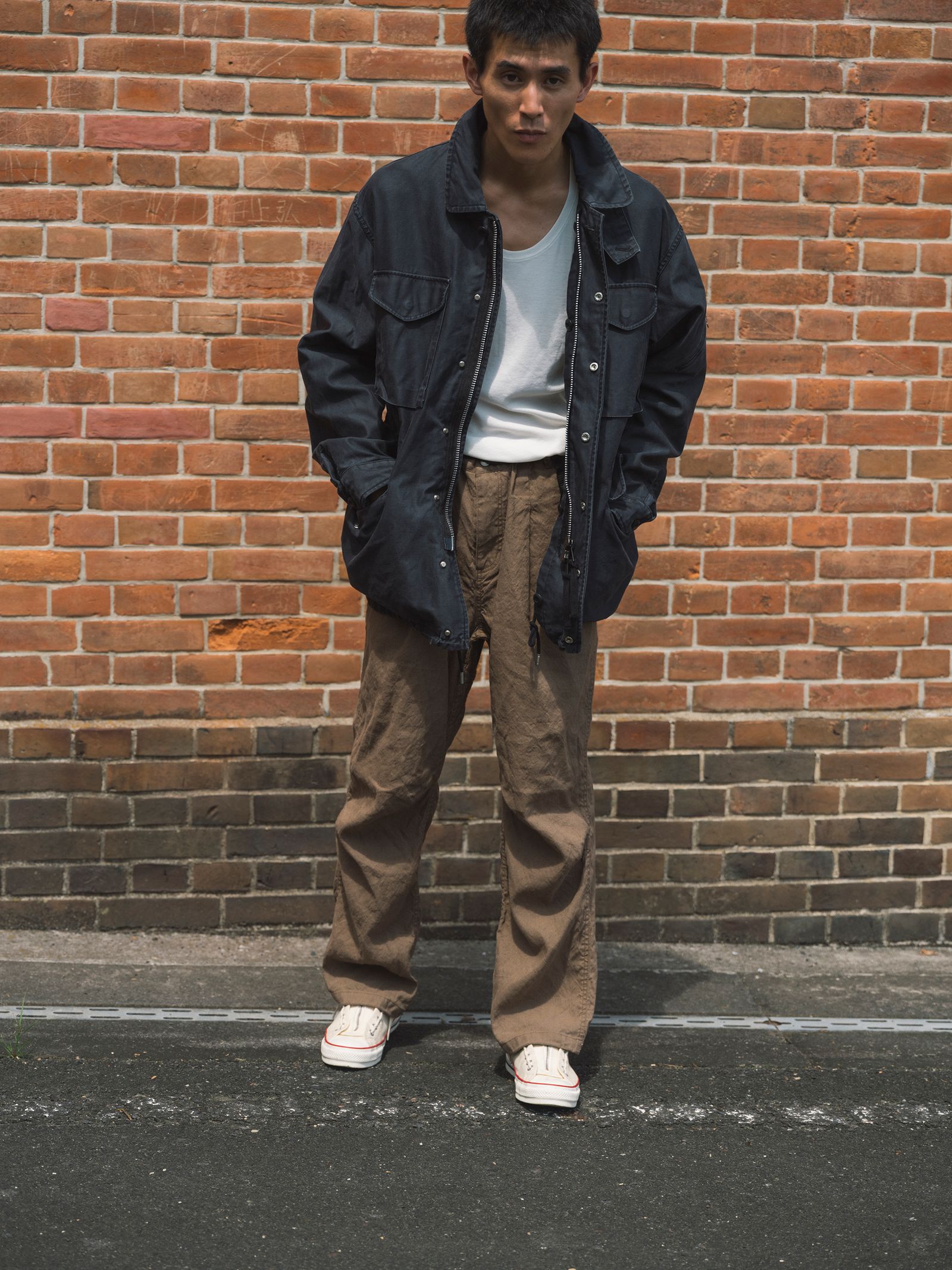 CONVERSE × nonnative ALL STAR GORE-TEX CENTERZIP OX / NN / IVORY