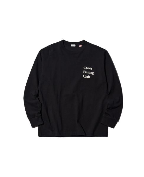 Logo T-Shirt L/S / BLACK