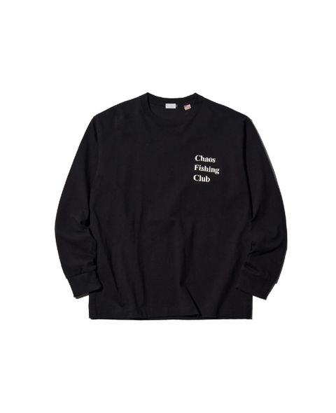 Logo T-Shirt L/S / BLACK