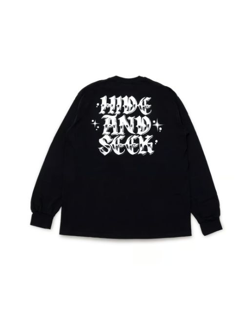 N.L.U. L/S Tee / BLK / プリントロングスリーブティー