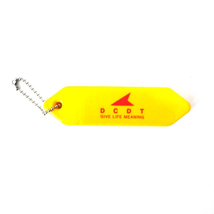 TEAM CETUS FLOATING KEYHOLDER / YELLOW