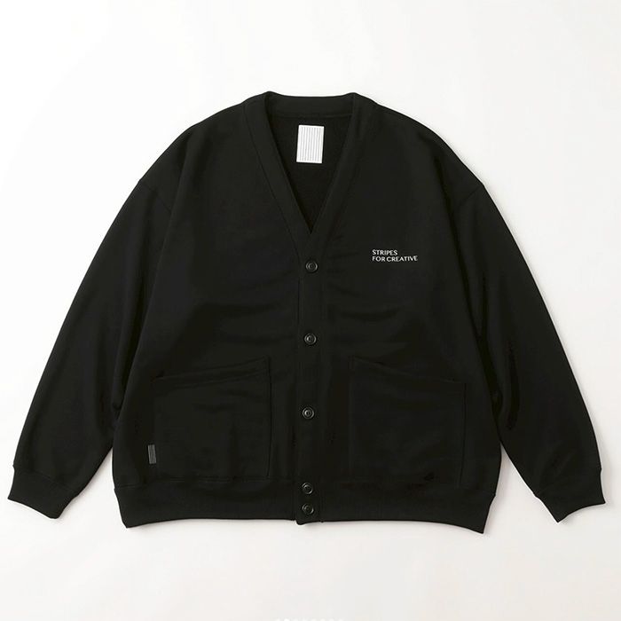 TECH SWEAT CARDIGAN | BLACK