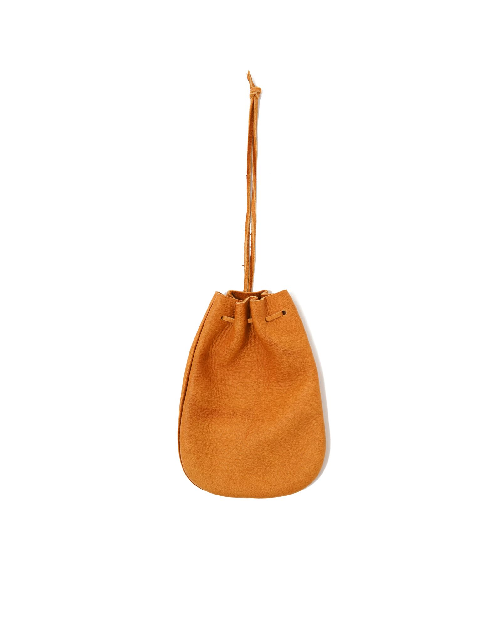 DEER SKIN DRAWSTRING / YELLOW