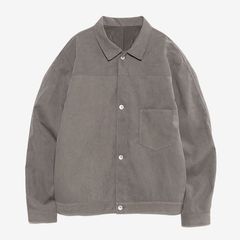 Synthetic Leather Short Jacket / H(Gray)