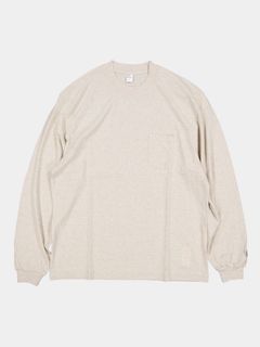 Pocket L/S Tee / Porridge