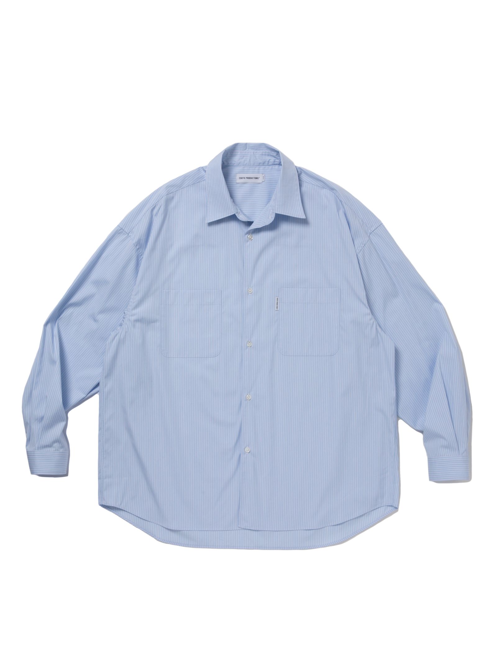 Stripe Broad L/S Shirt / SAXE / ストライプシャツ / CTE-25A402