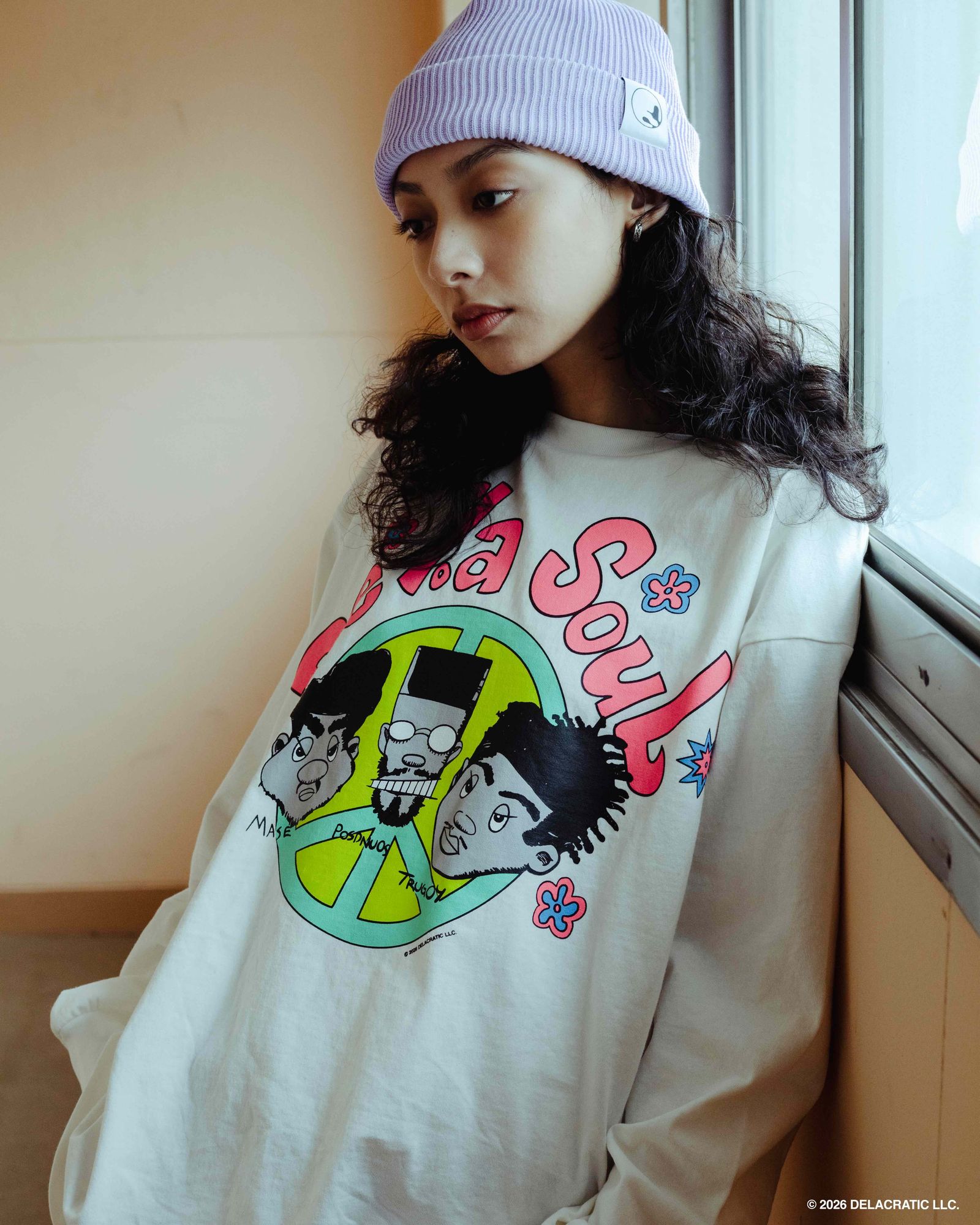 "This is MY T-shirt" LS TEE(xDe La Soul) / WHITE / デラソウルコラボロンティー
