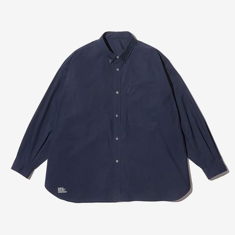 SOLOTEX® TYPEWRITER UTILITY L/S B.D SHIRT / NAVY