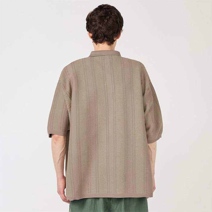 Knit Polo Sweater / BE(Beige)