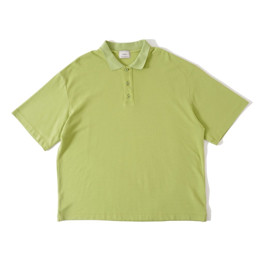 PIQUET POLO SHIRT / LIME