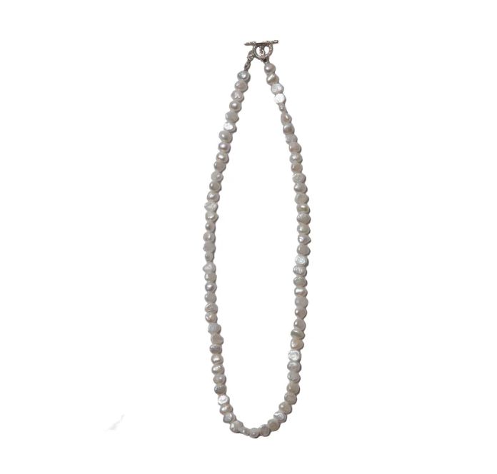 驚きの値段 - PRODUCTIONS COOTIE Distortion WHITE / Necklace Pearl アクセサリー