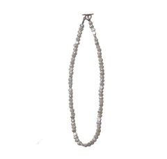 Distortion Pearl Necklace / WHITE / パールネックレス