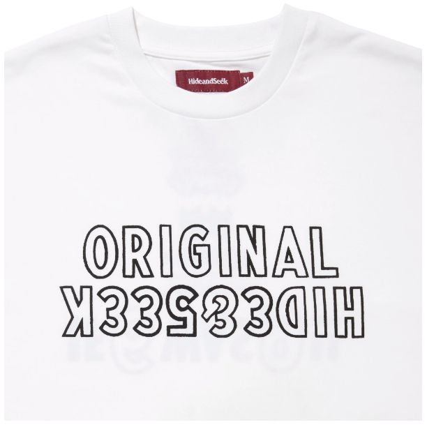 "HideandSeek×Toru Nishiura" Original S/S Tee / WHT / T-シャツ