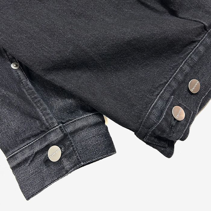 Selvage Denim Zip Jacket -DARK FADE- / BLACK DARK FADE