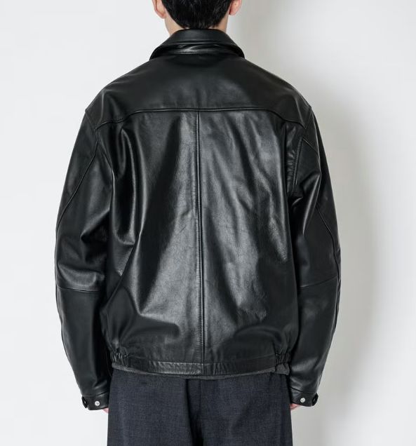 LEATHER JACKET / BLACK