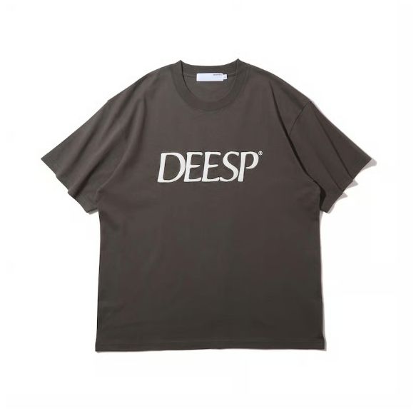 Embroidererd LZR Tee / Graphite /  ロゴ刺繍ティー