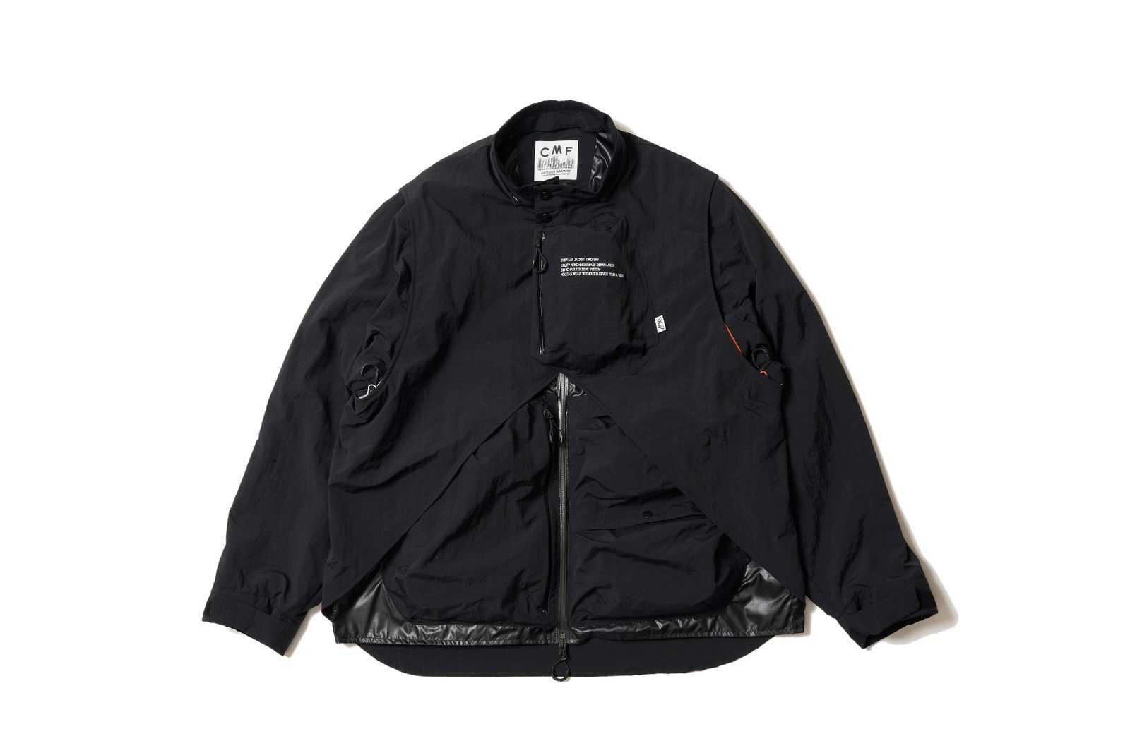 COMFY OUTDOOR GARMENT - OVERLAY JACKET / BLACK | Stripe Online Store