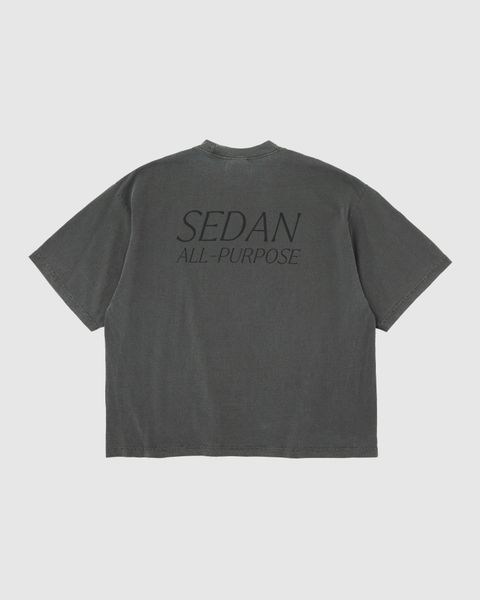 GARMENT DYED S/S TEE / Charcoal