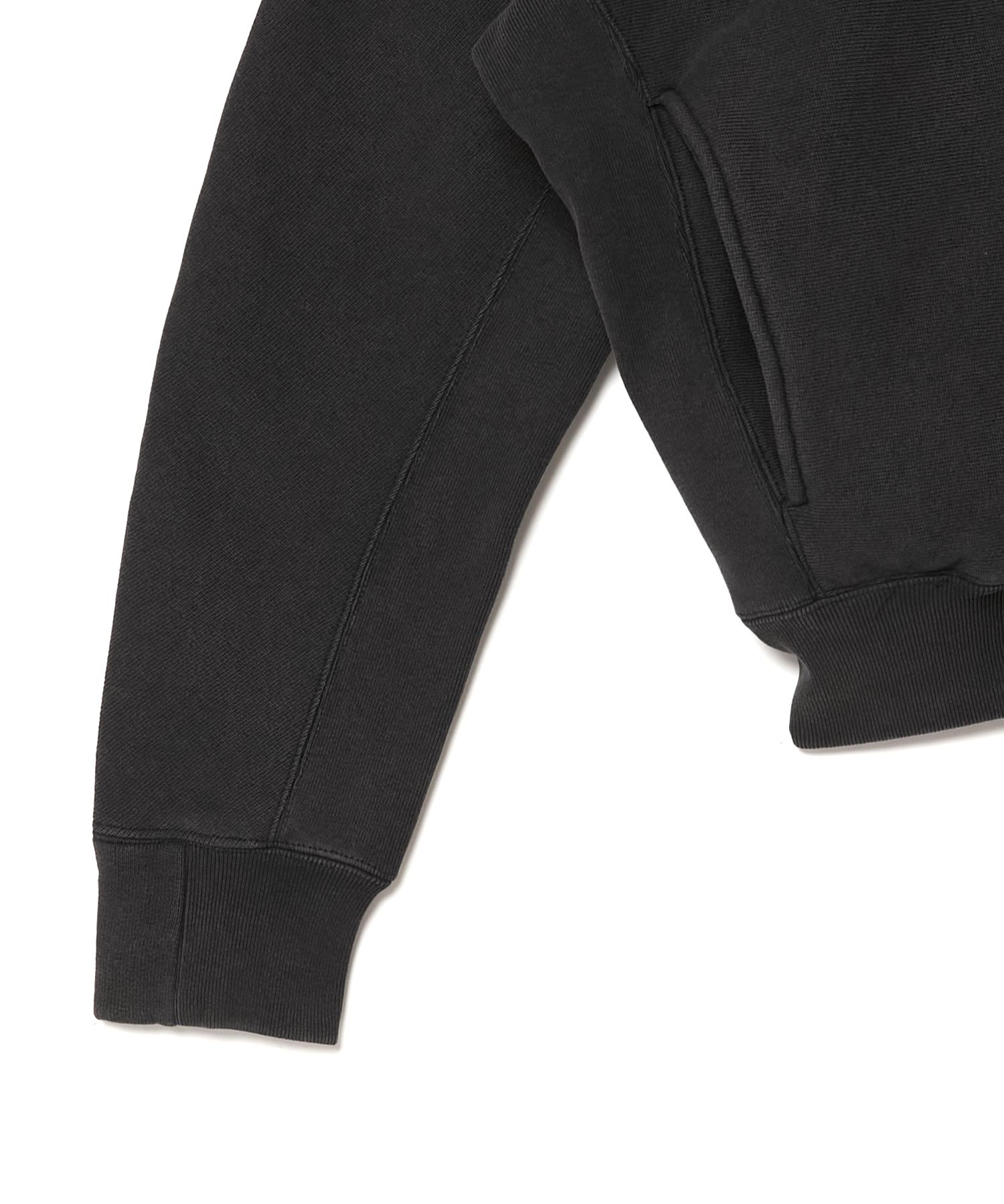 C8-C129 / HIGHNECK ZIP UP SWEATSHIRT / CHARCOAL / チャンピオンコラボ / ハイネックスウェット
