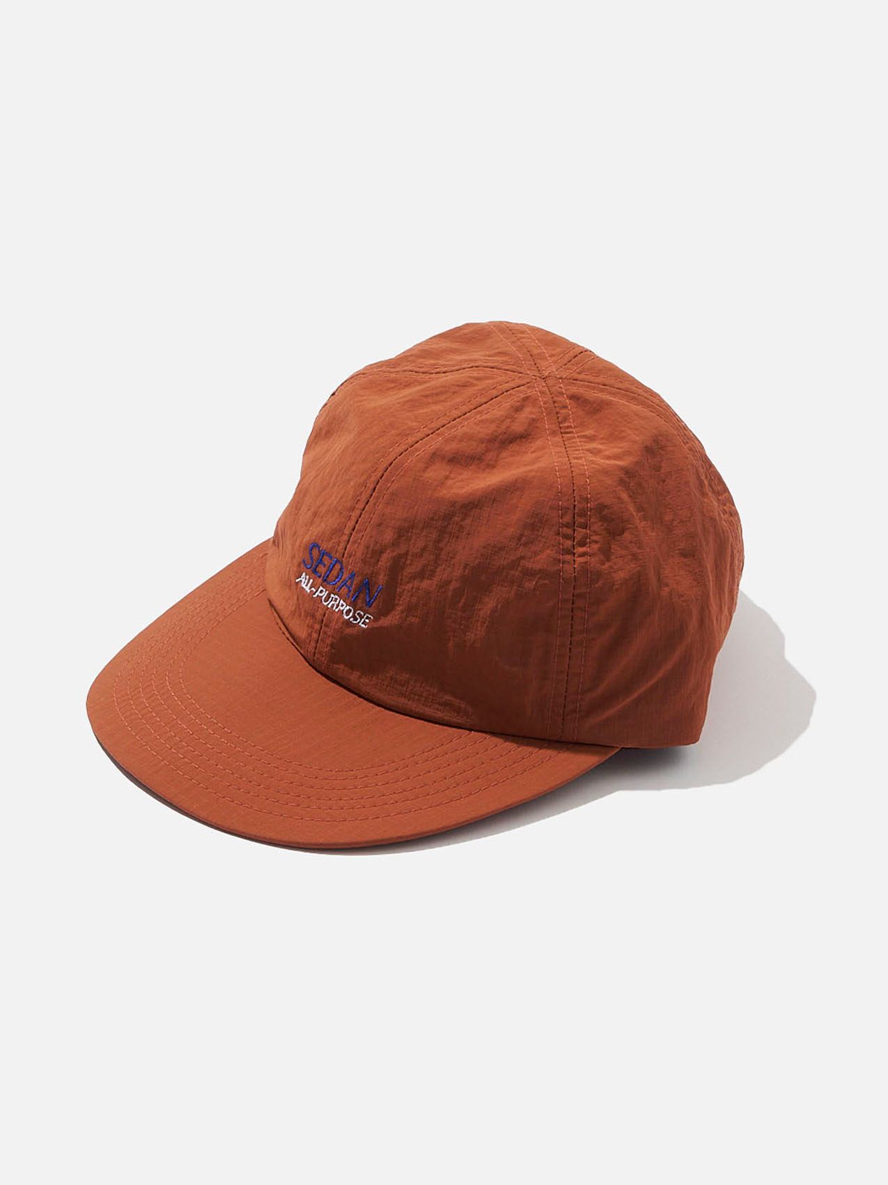 SEDAN ALL-PURPOSE - TECH LOGO RIPSTOP NYLON CAMP CAP / BROWN