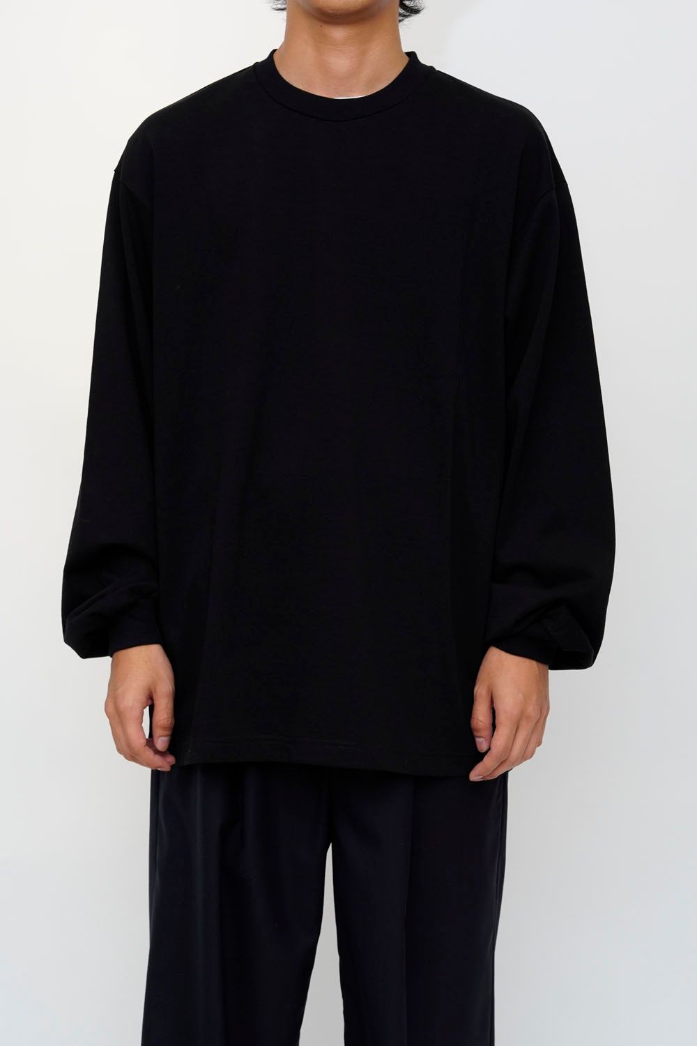 L/S T-SHIRT / BLACK