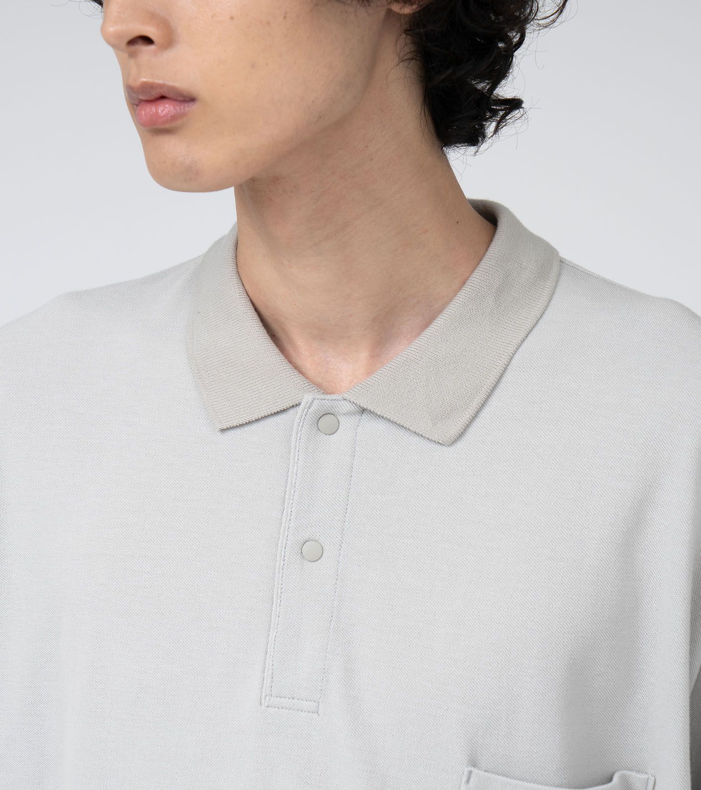 S/S Polo Shirt / LB(Light Beige)