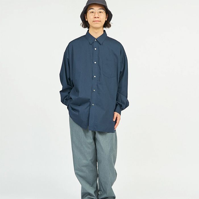 CORPORATE UNIFORM L/S SHIRT / NAVY