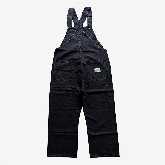 1993 DUCK OVERALLS Post O'Alls / BLACK