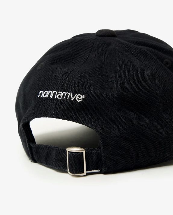 WORKER 6P CAP COTTON OXFORD / BLACK