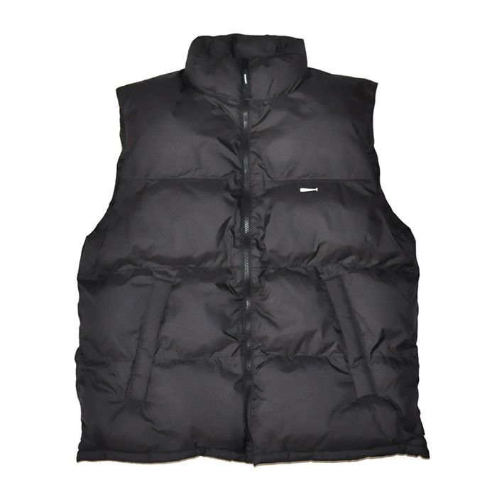 DESCENDANT - MUMMY PADDING VEST THINSULATE / BLACK | Stripe Online Store