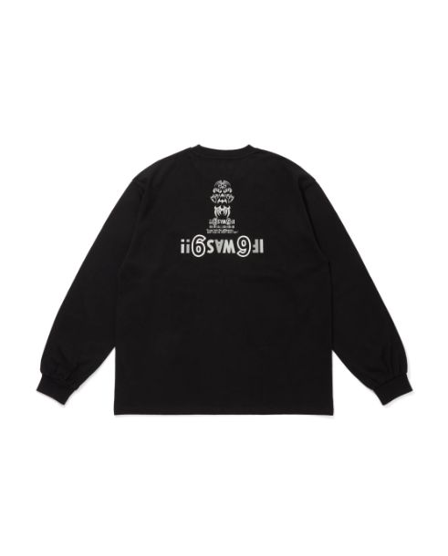 "HideandSeek×Toru Nishiura" The H&S L/S Tee / BLK / L/Sシャツ
