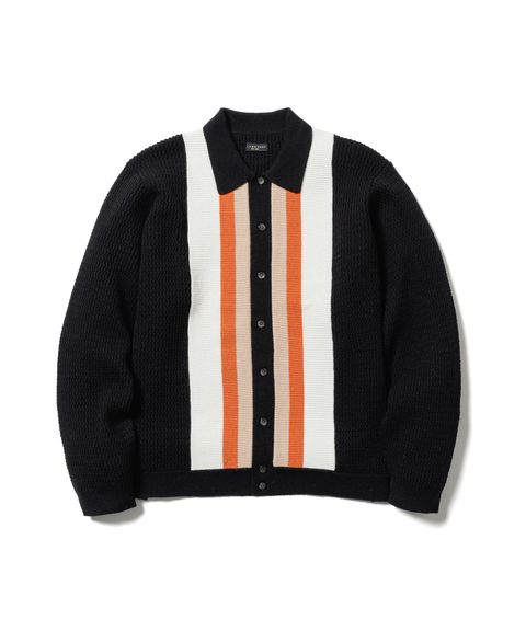 ITALIAN KNIT / BLACK / ニットカーディガン / FS1817