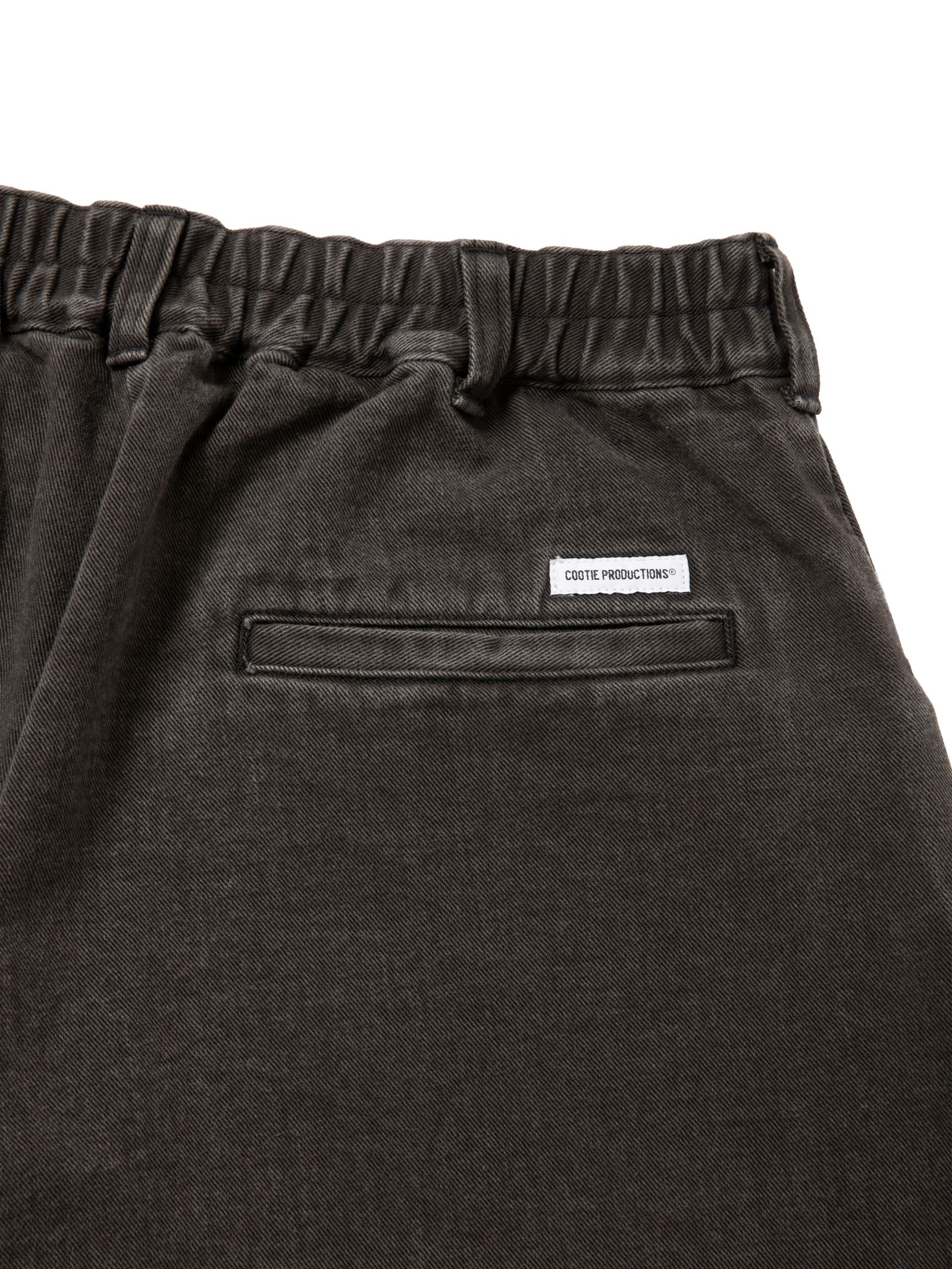 Color Denim Easy Short Trousers / FADE BLACK /  デニムショーツ / CTE-25A126