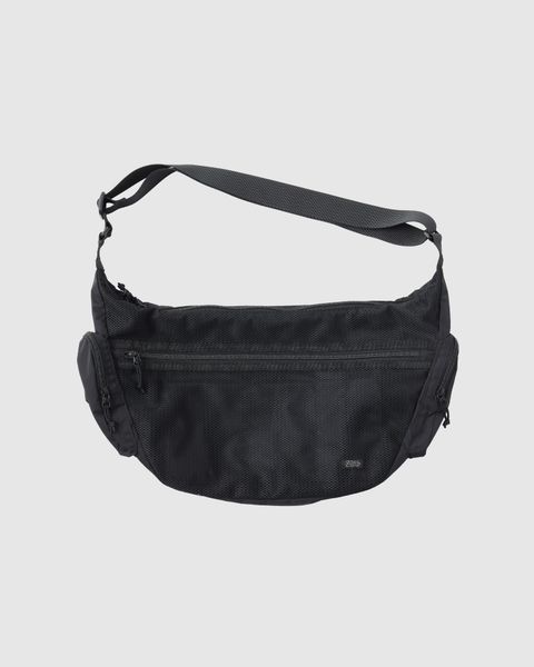 MESH SHOULDER BAG / BLACK