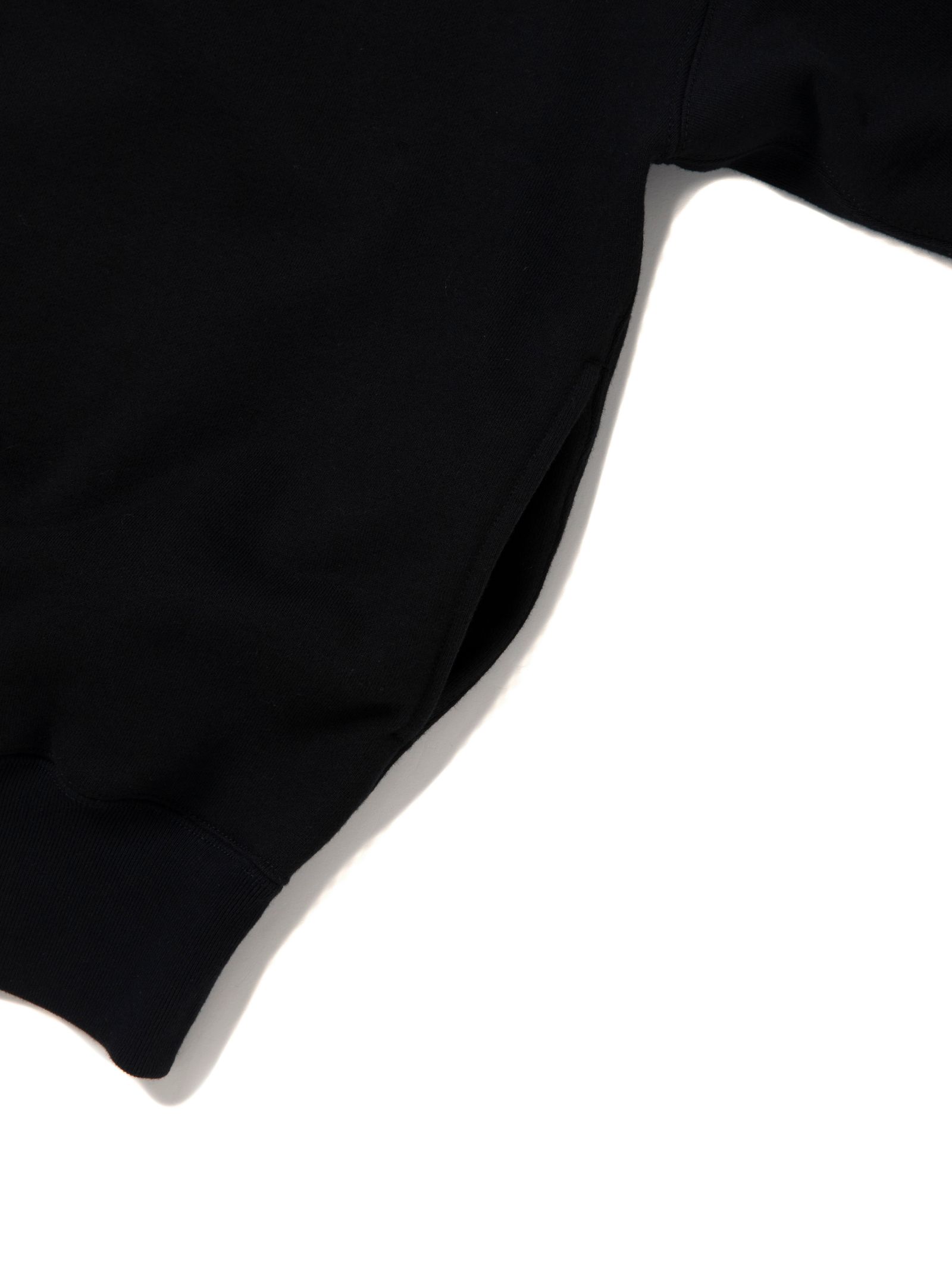 Plain Sweat Crew / BLACK /  プレーンスウェット