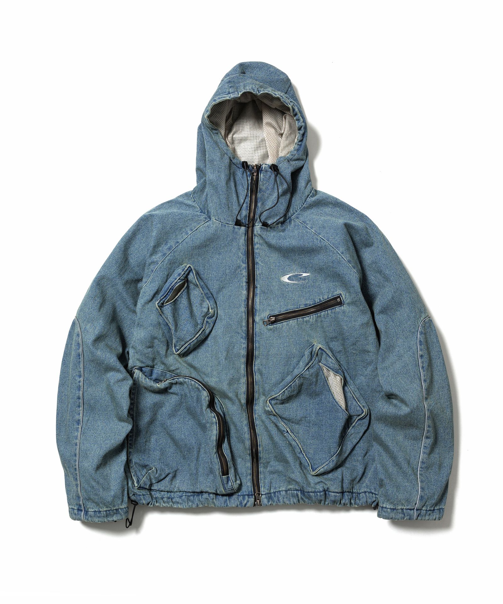 CPG RHOMBUS POCKET FADE DENIM JACKET / BLUE / デニムジャケット / FS1881