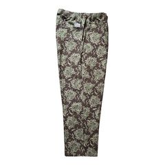 BUDS PAISLEY EASY PANTS / BROWN / イージーパンツ