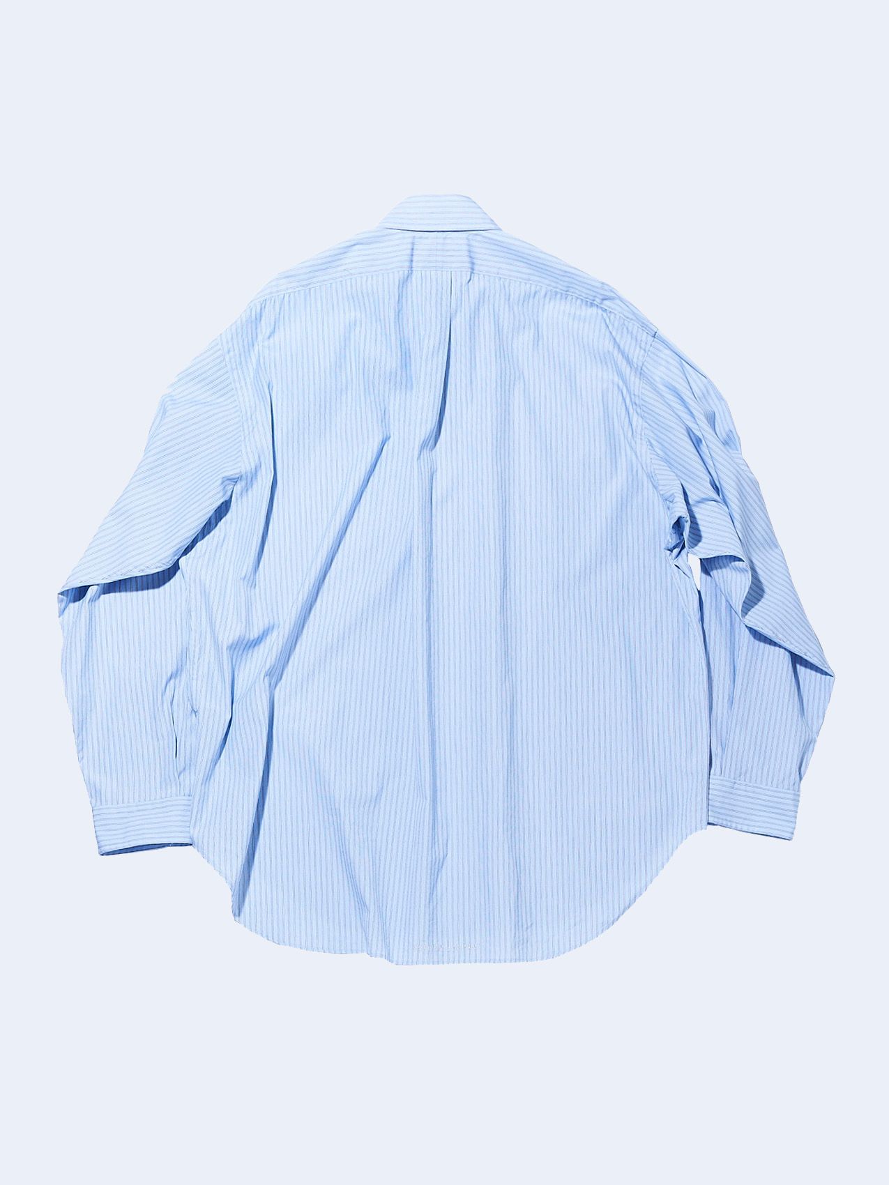 SEDAN ALL-PURPOSE - Poplin Stripe Big BD Shirt / Lt.Blue×Black