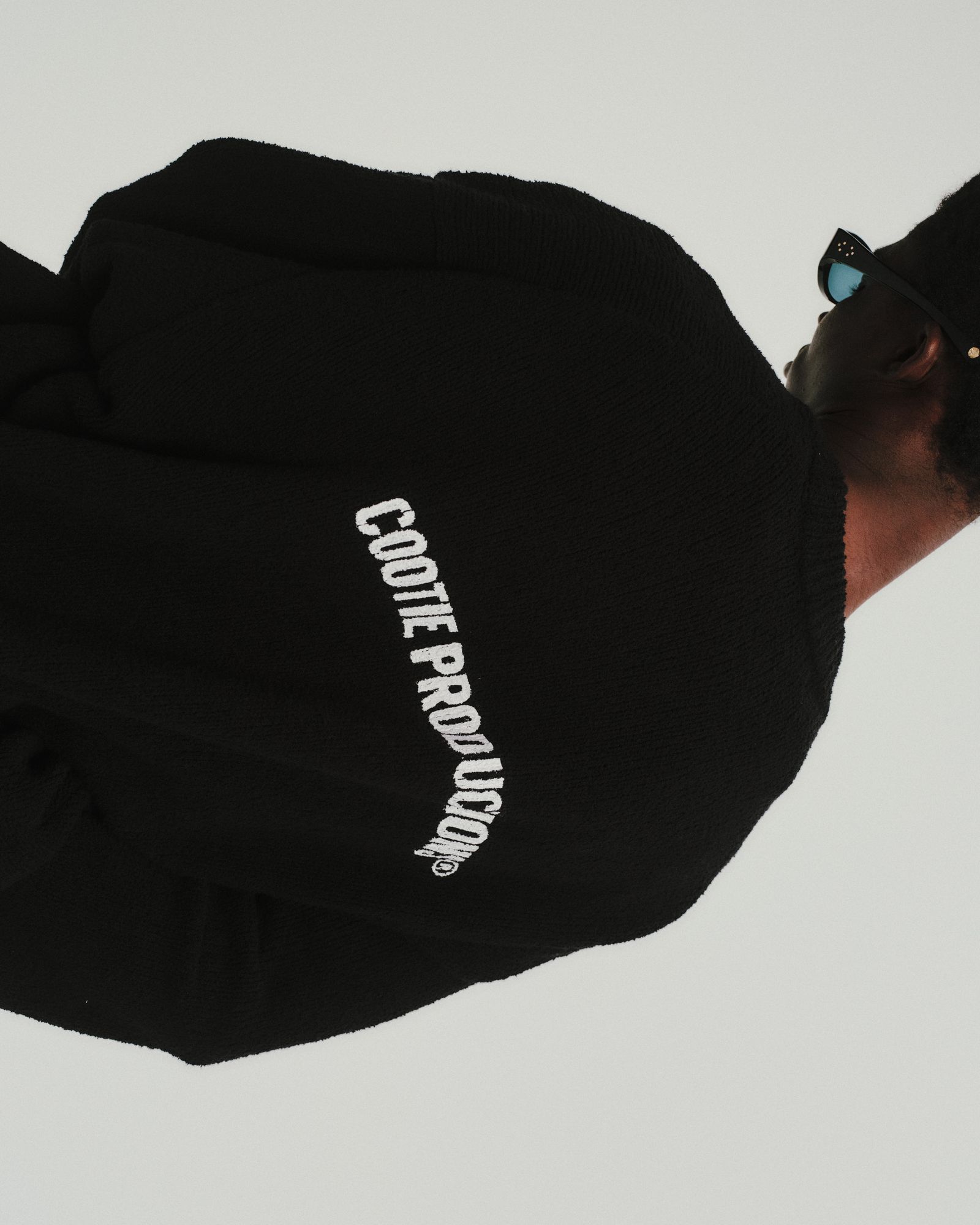 N/C Boucle Knit Cardigan / BLACK /  カーディガン