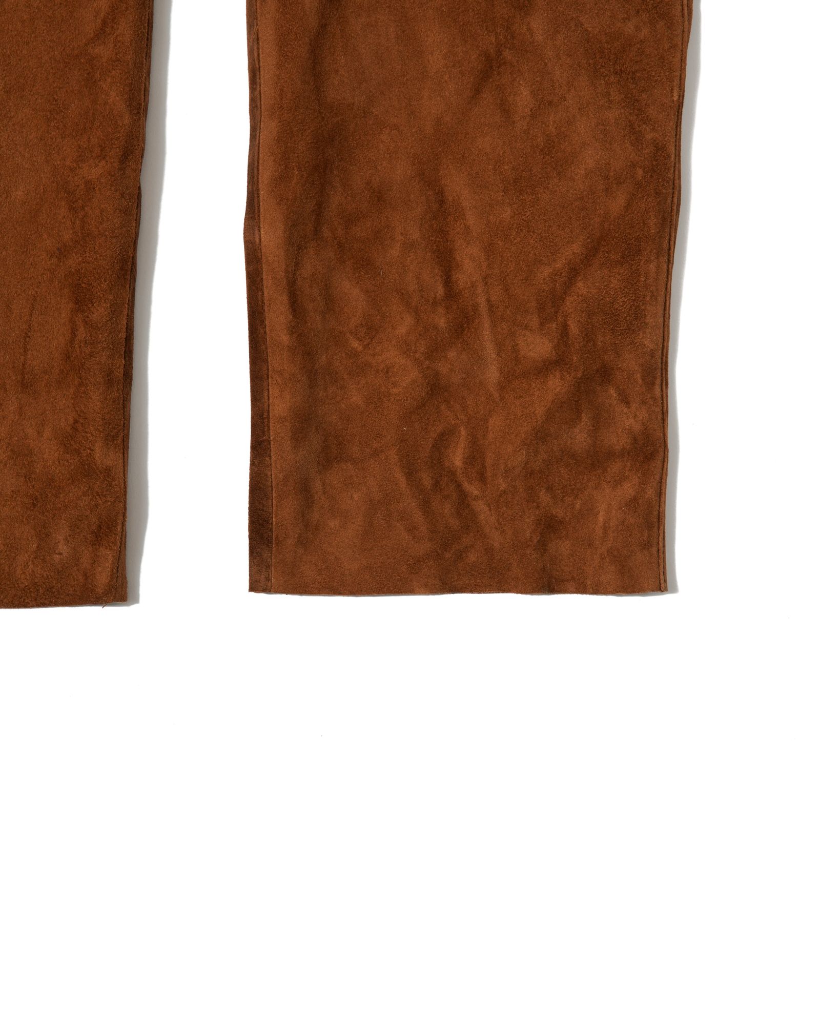 HORSE SUEDE PANTS / BROWN / スウェードパンツ
