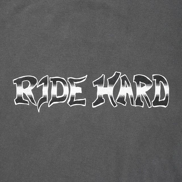 RIDE HARD SWEAT / ASH BLACK / スウェット