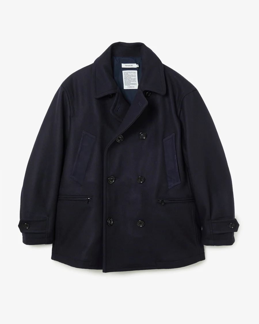 MARINER COAT WOOL DOUBLE MELTON WITH WINDSTOPPER® / DARK NAVY / コート