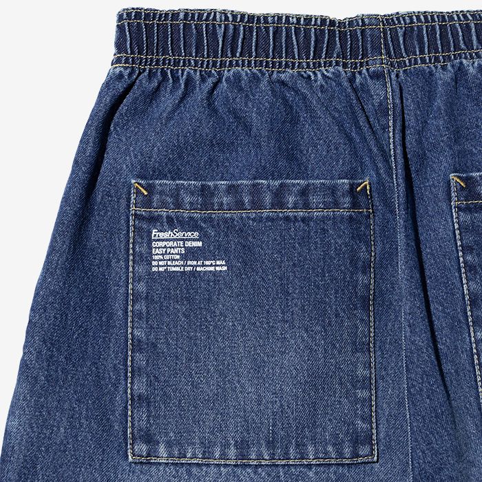 CORPORATE DENIM EASY PANTS / DARK WASH