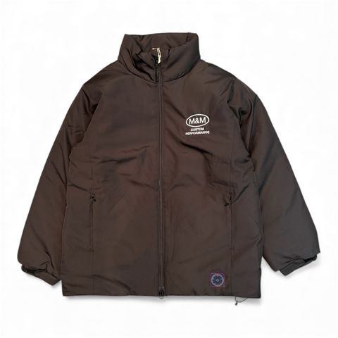 Insulated Stand Collar Jacket / BLACK / 中綿入りスタンドジャケット