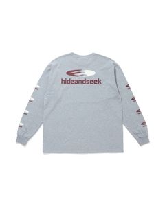 Circle Logo L/S Tee / H-GRY / プリント ティーシャツ