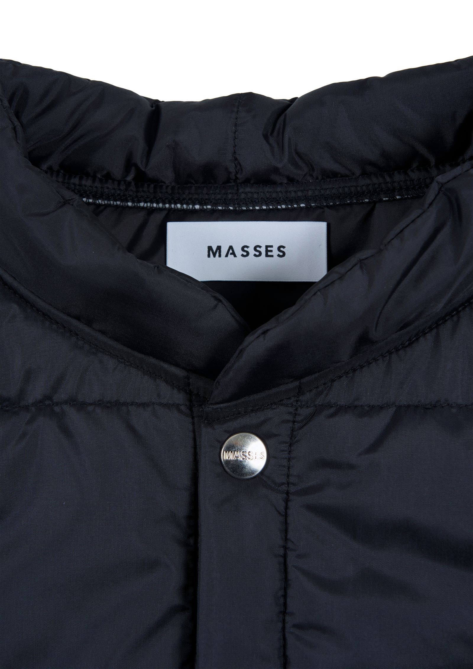 VANSON × MASSES NYLON VEST / BLACK / VANSONコラボレーション