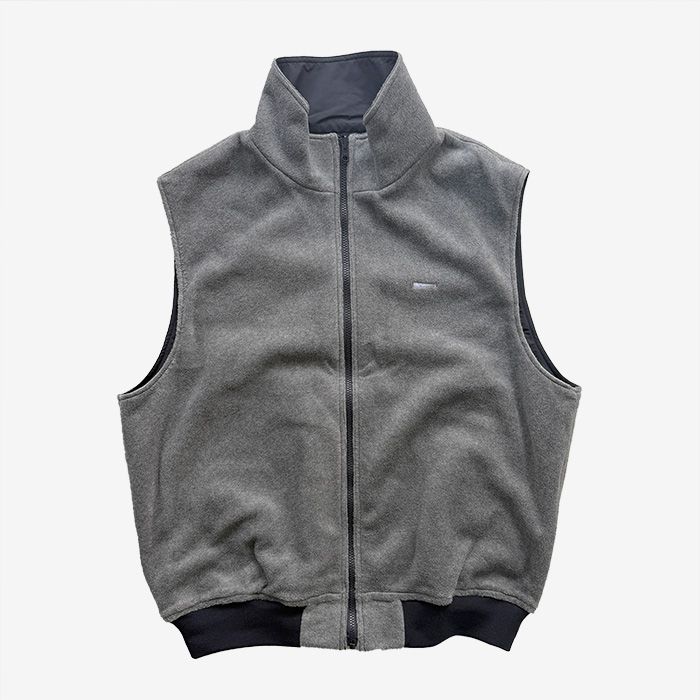 DAVID NYLON VEST / NAVY