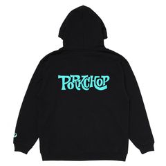 SC LOGO ZIP UP HOODIE / BLACK / ジップパーカー