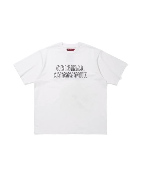 "HideandSeek×Toru Nishiura" Original S/S Tee / WHT / T-シャツ